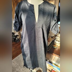 Jill Sander Black Minimalist Dress